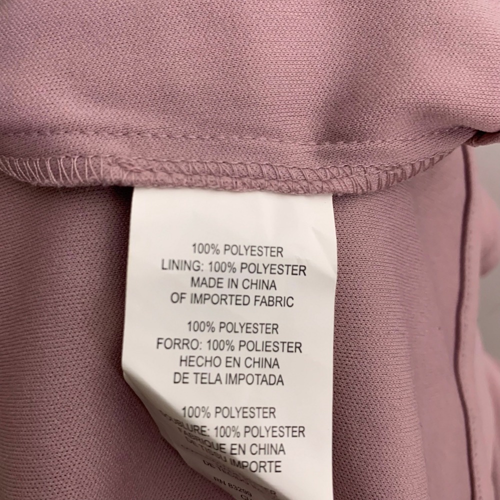 DB‎ Studio Pink Long Sleeve Chiffon Bridesmaid Dress - Picture 8 of 10